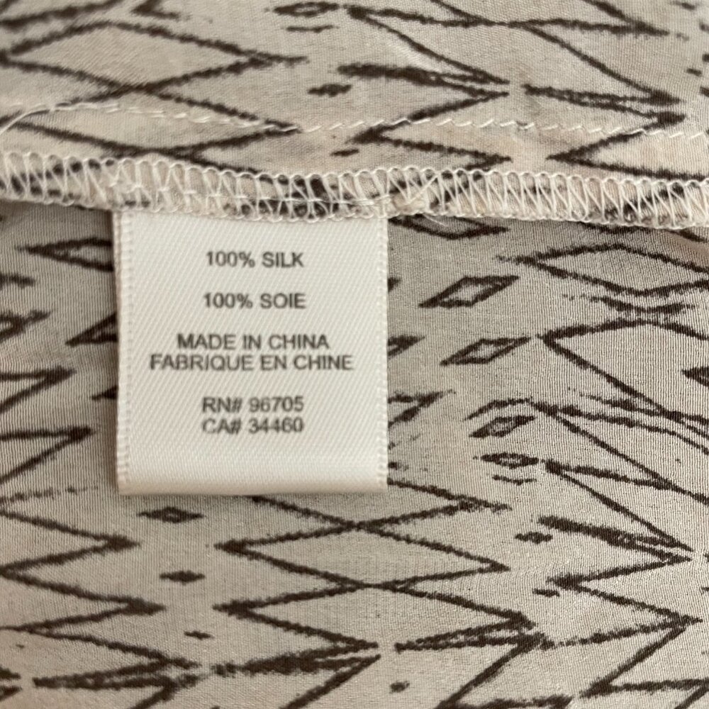 Rebecca Taylor Silk Short Sleeve Blouse - Picture 6 of 7